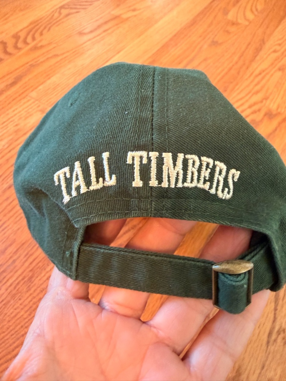 Tall Timbers Embroidered Patch Baseball Cap - Green, The Albany Quail Project - Picture 4 of 8